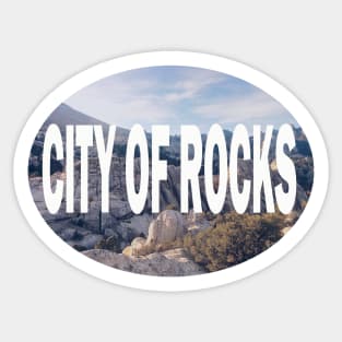 City of Rocks National Reserve Idaho Sticker